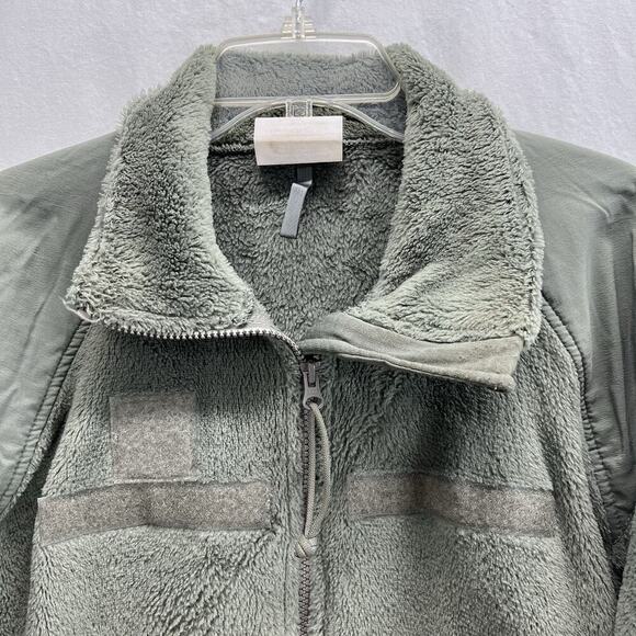 US Military Gen III Polartec 100 Cold Weather Fleece Jacket Green Medium Reg - Picture 3 of 12